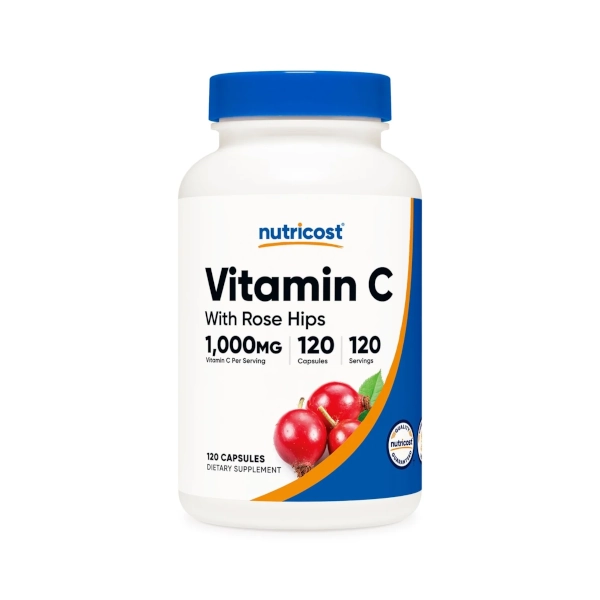 Nutricost Vitamin C with Rose Hips