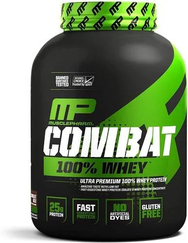 MusclePharm Combat® 100% Whey Protein Powder, Chocolate Milk, 5 lbs (2.27 kg)