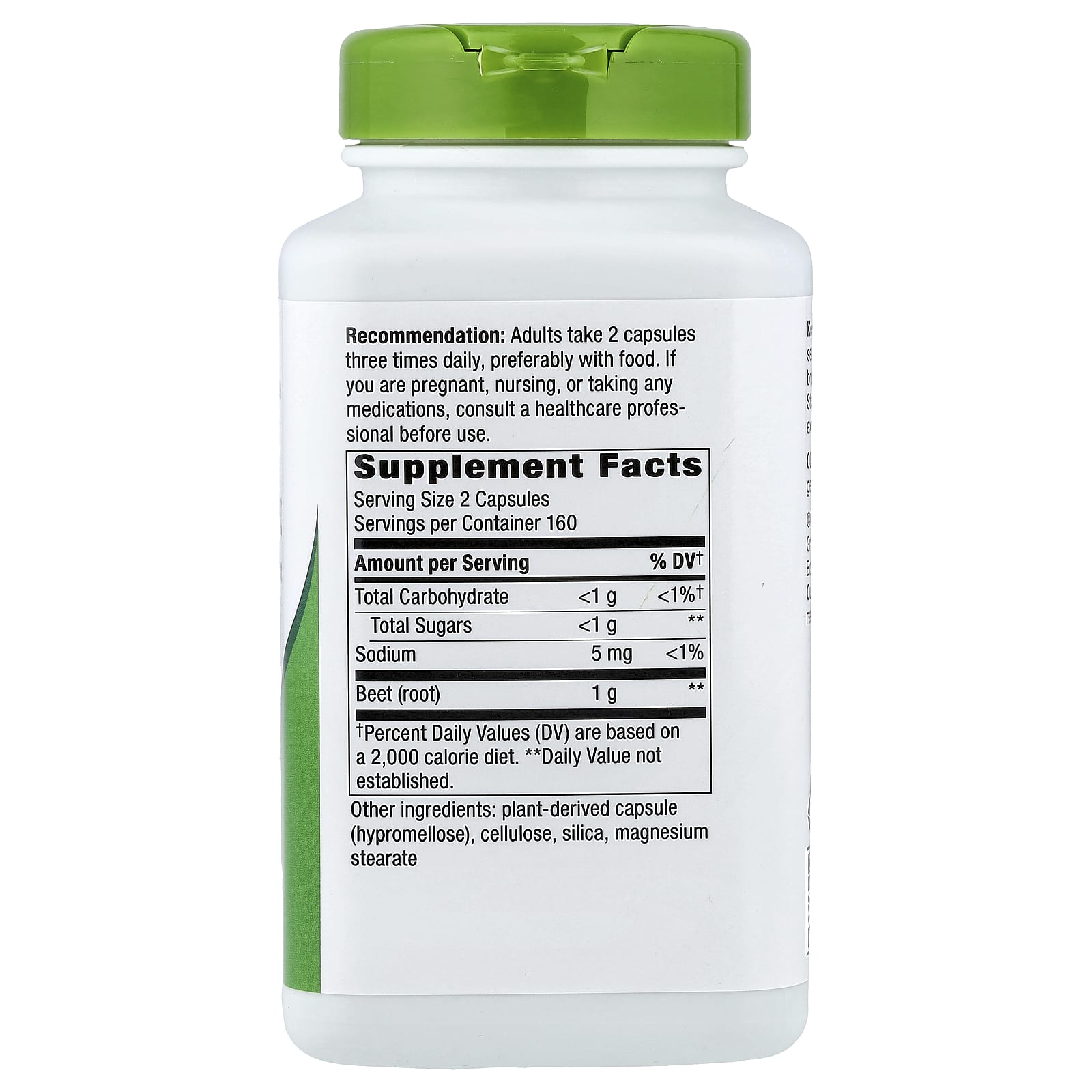 Nature's Way Beet Root 320vegan capsules - Image 2