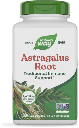 Nature's Way Astragalus Root 180 vegan caps
