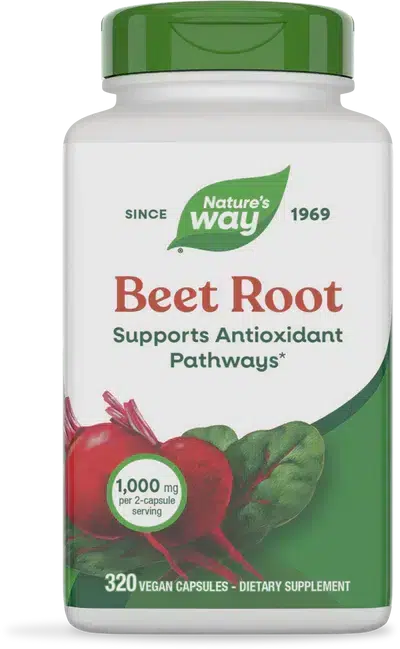 Nature's Way Beet Root 320vegan capsules